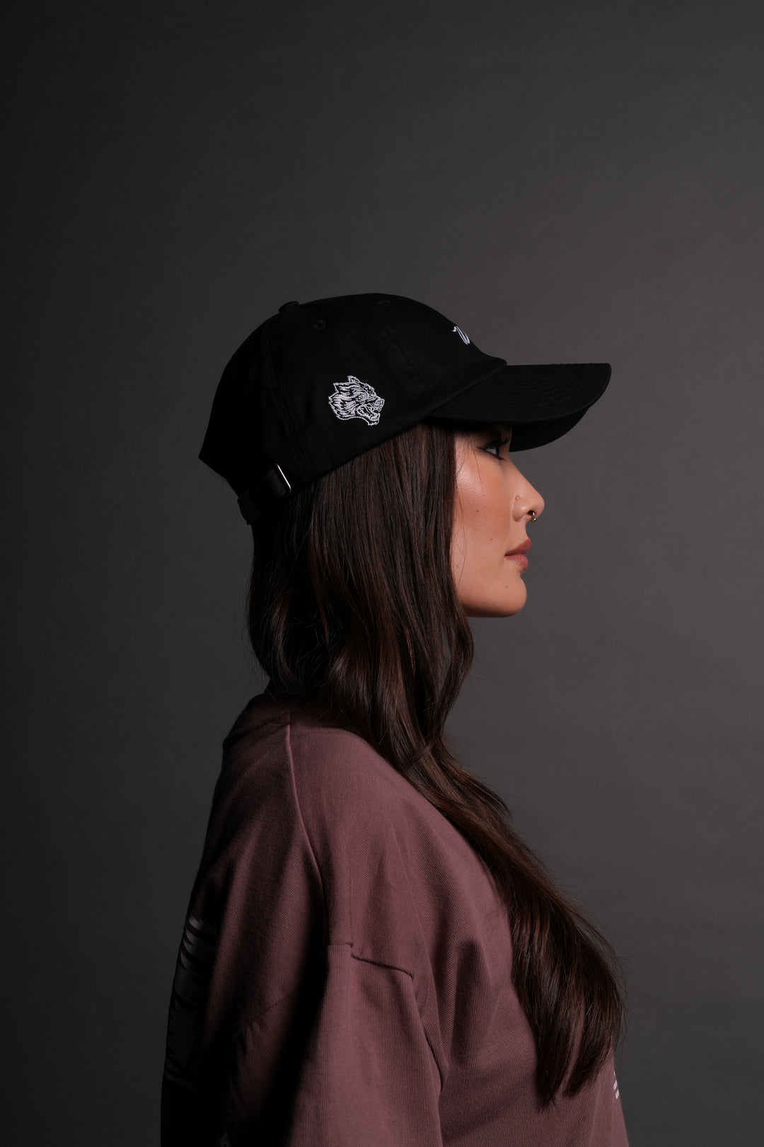 She Wolves V2 Dad Hat in Black