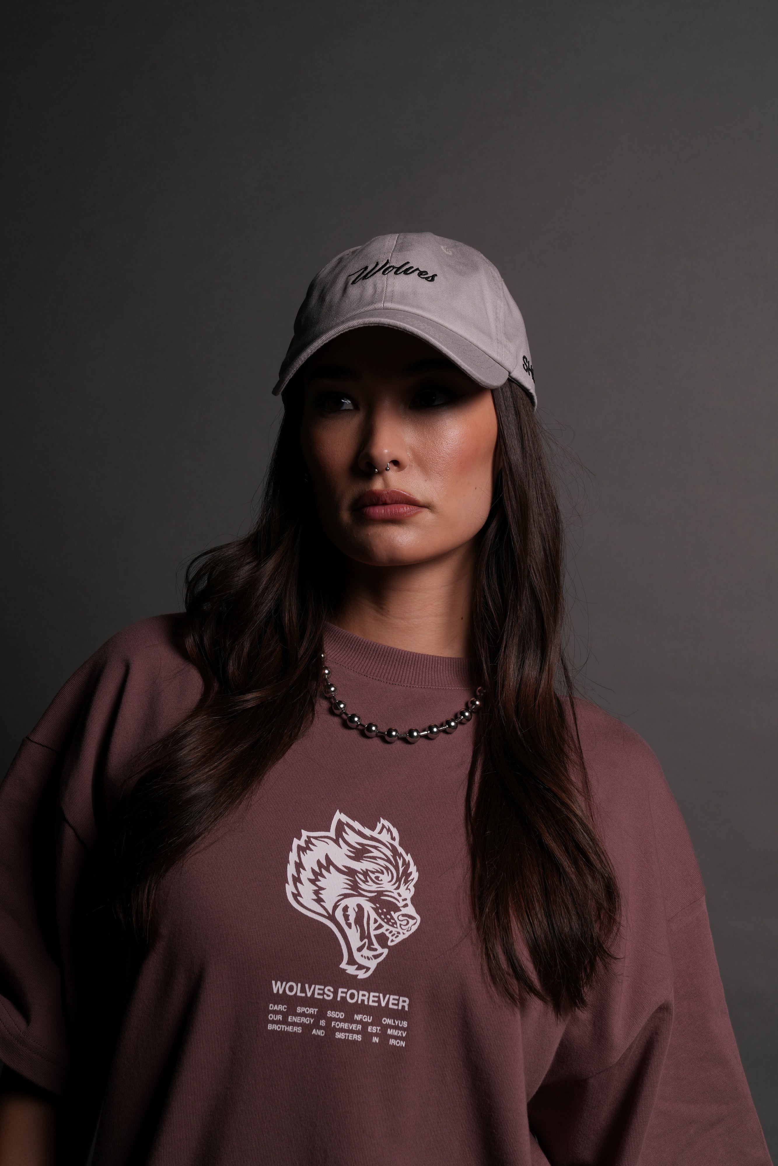 She Wolves Club (V2) Dad Hat in Stone