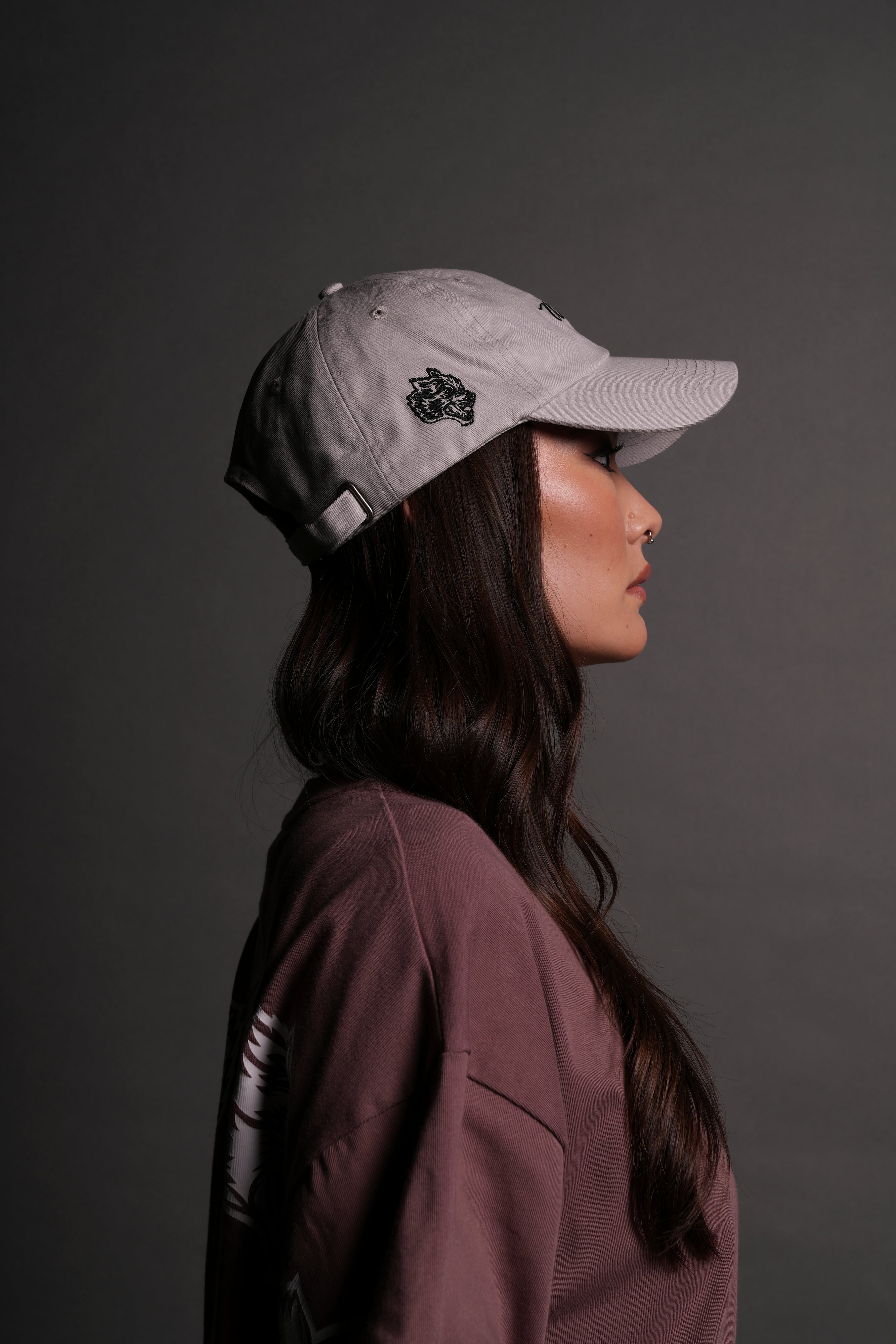 She Wolves Club (V2) Dad Hat in Stone