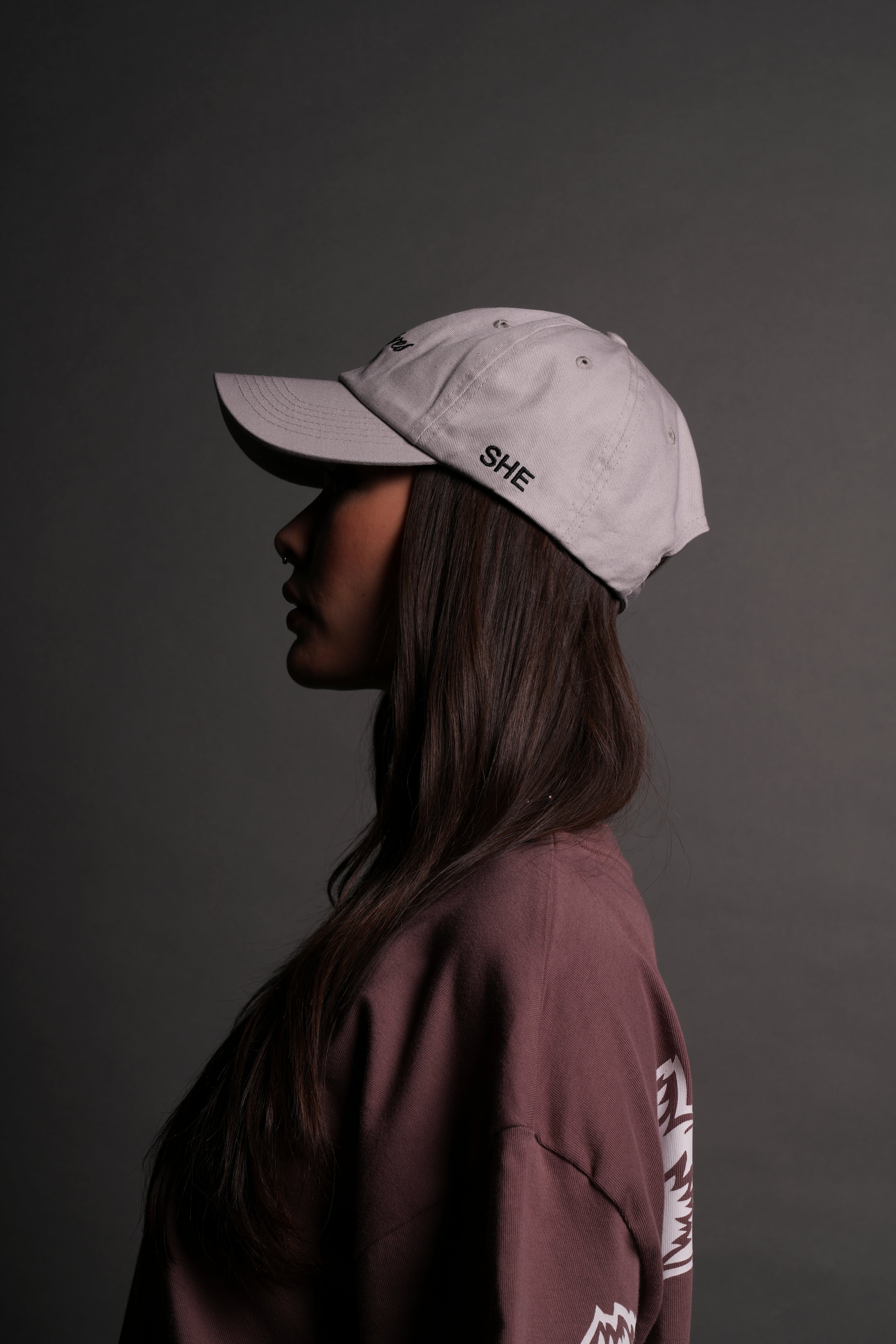 She Wolves Club (V2) Dad Hat in Stone