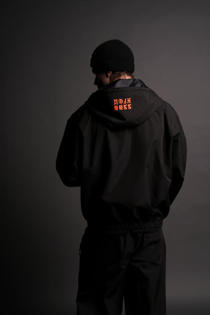 Wolves House Brolic Track Jacket in Black