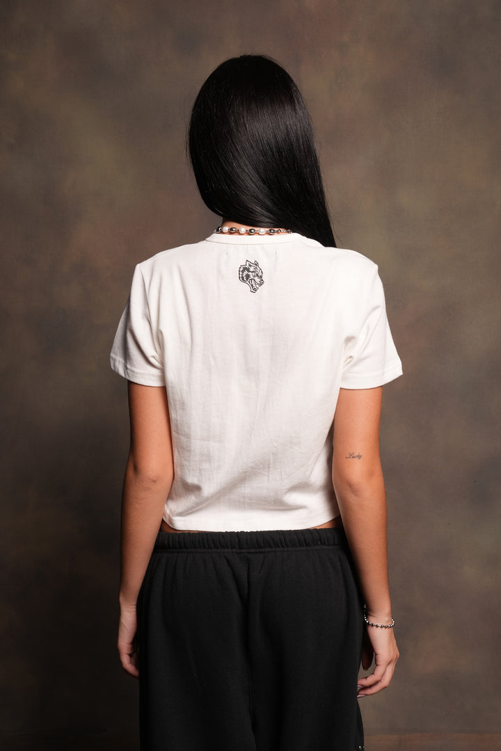 Ds Corazon Timeless Tee  In Cream