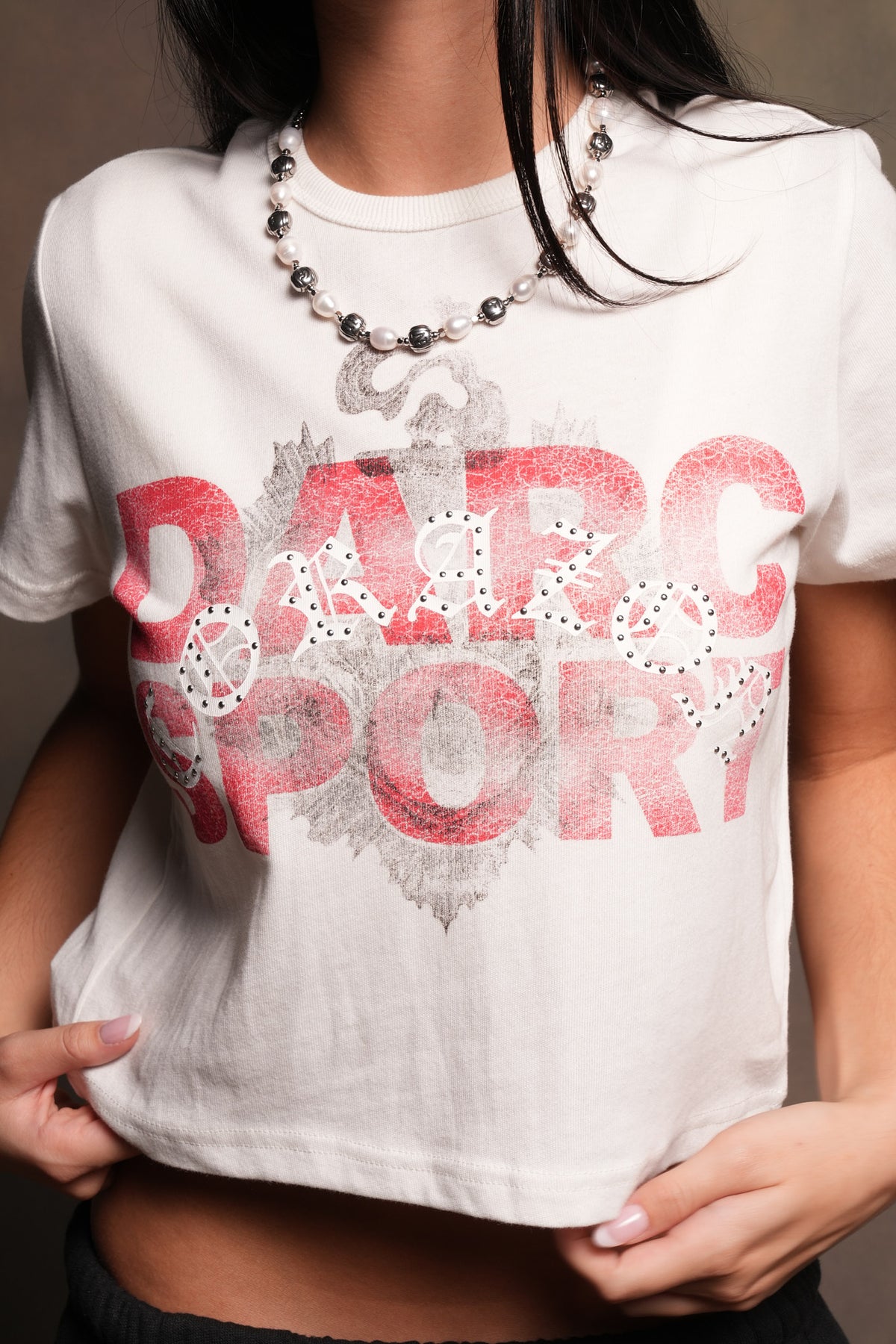 Ds Corazon Timeless Tee  In Cream