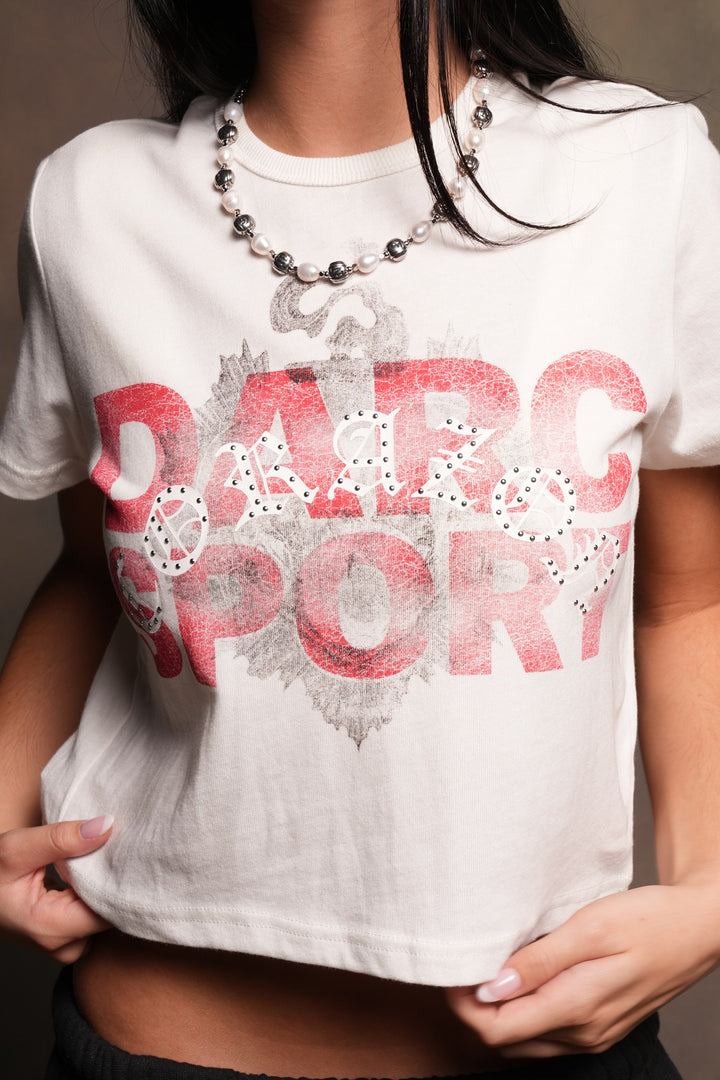 Ds Corazon Timeless Tee  In Cream