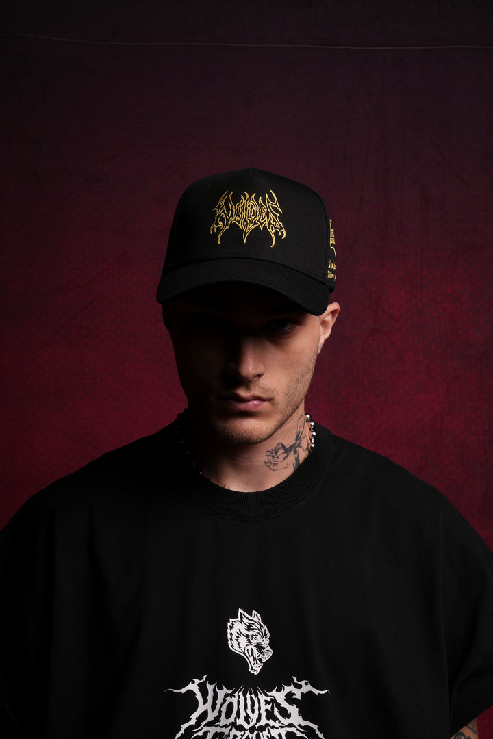 Hesh Forever 5 Panel Hat in Black