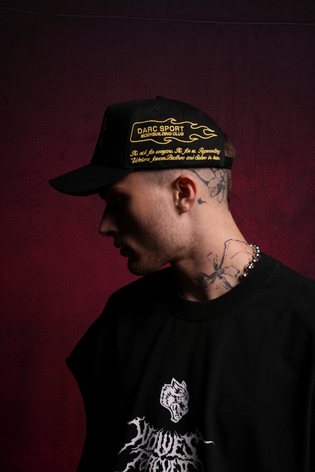 Hesh Forever 5 Panel Hat in Black
