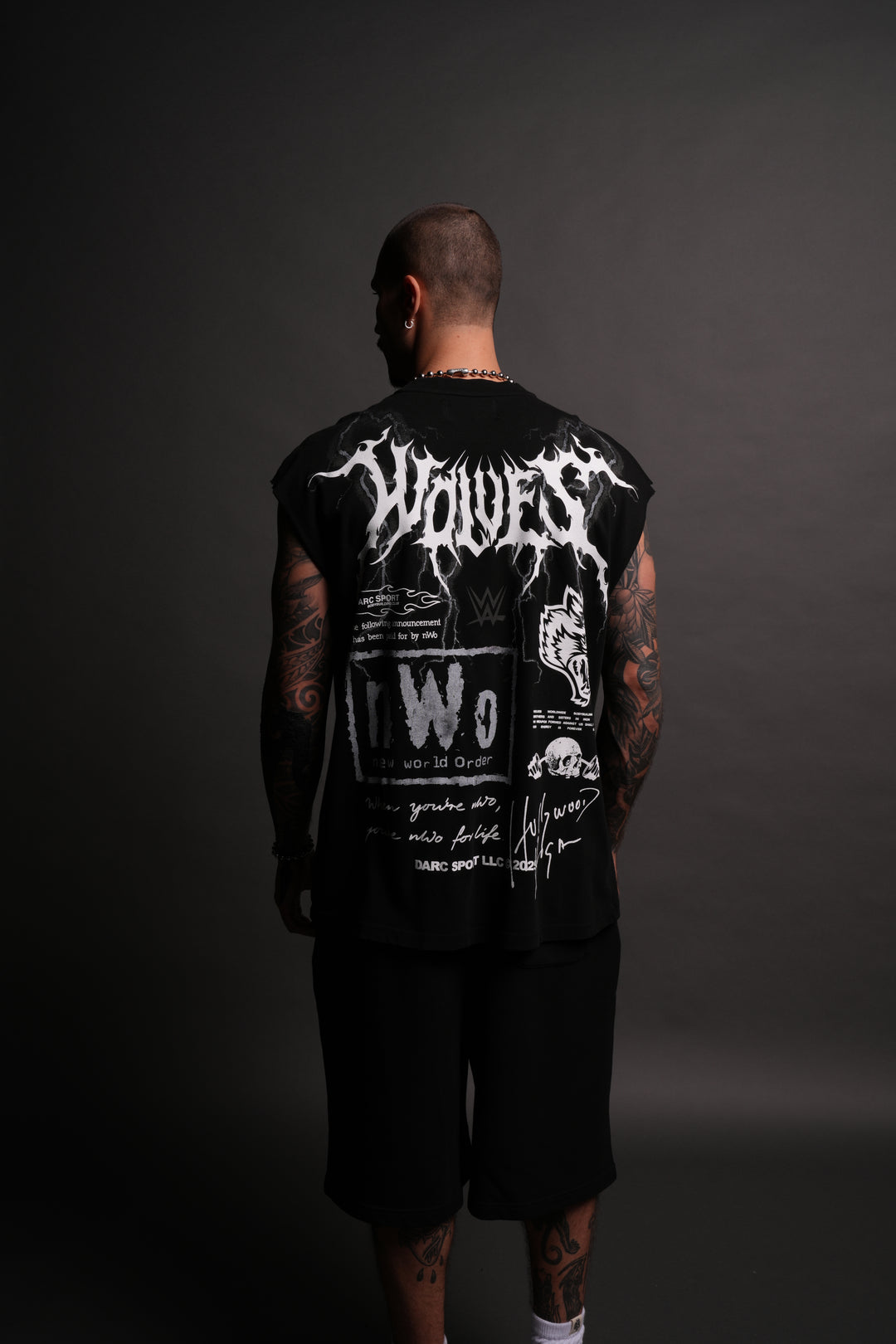 For Life "Premium" Muscle Tee in Black