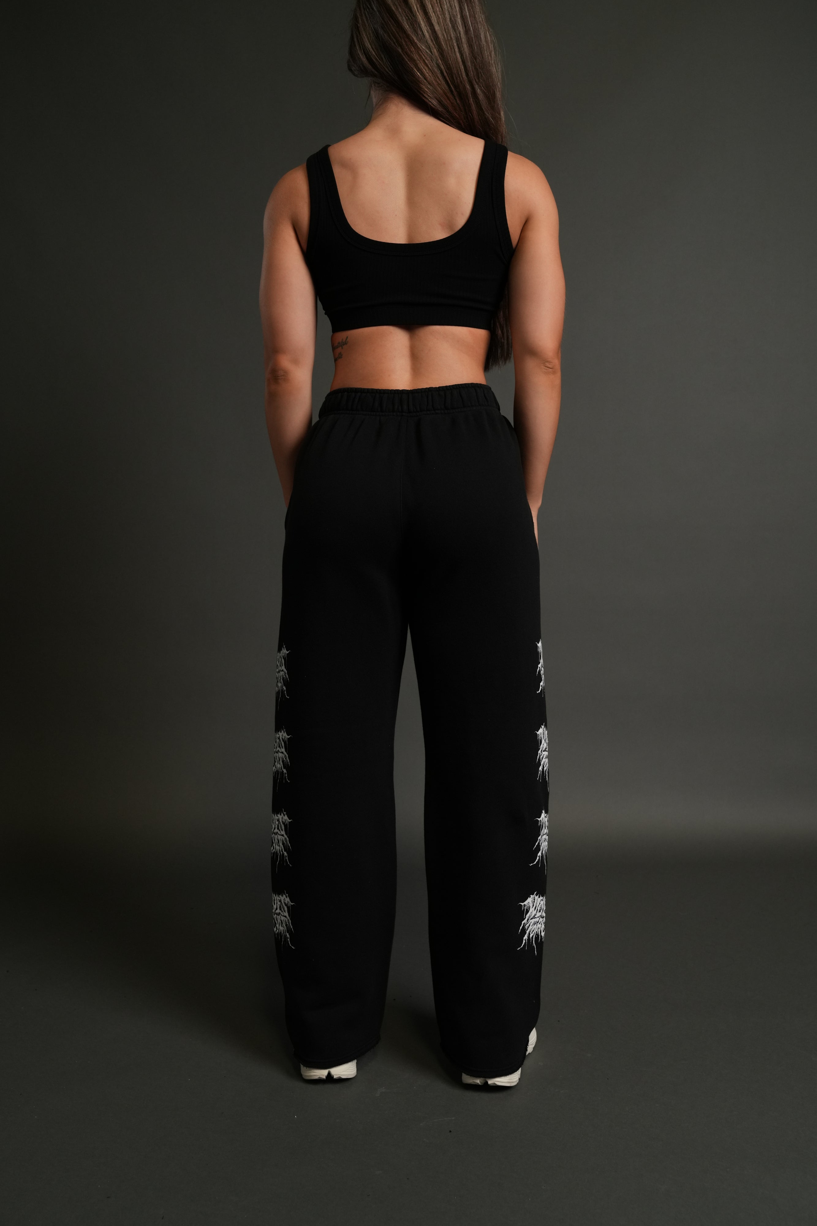 Drip Hesh Couture Sweats in Black