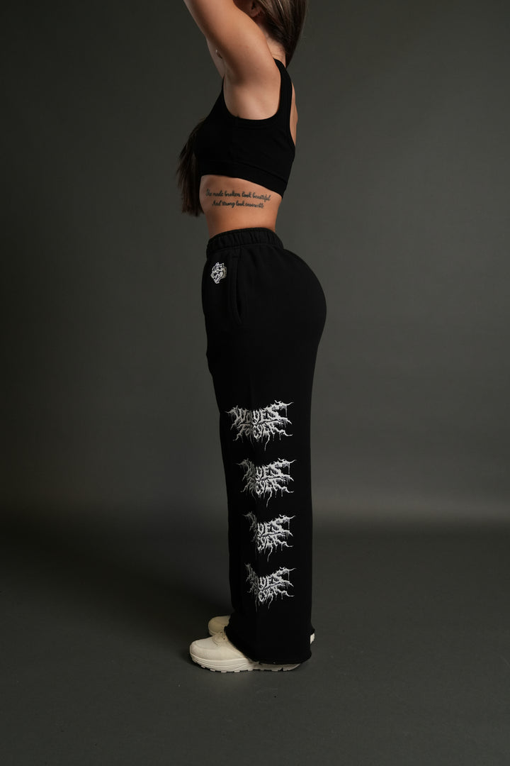 Drip Hesh Couture Sweats in Black