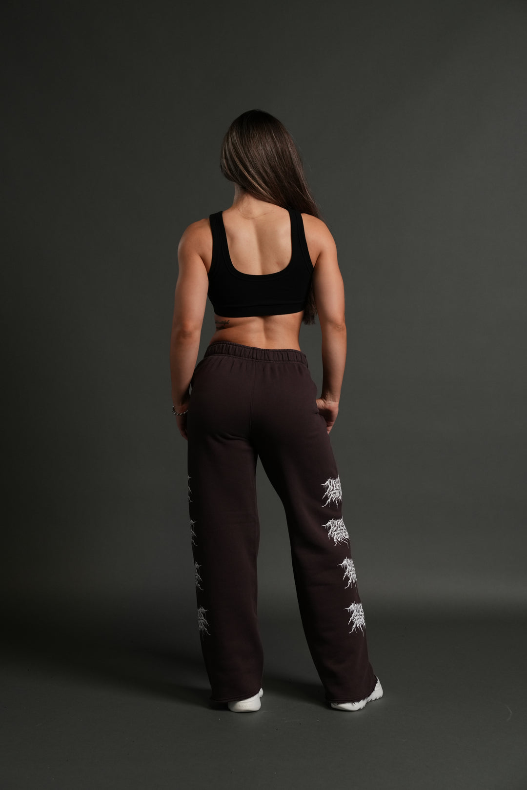 Drip Hesh Couture Sweats in Darc Garnet