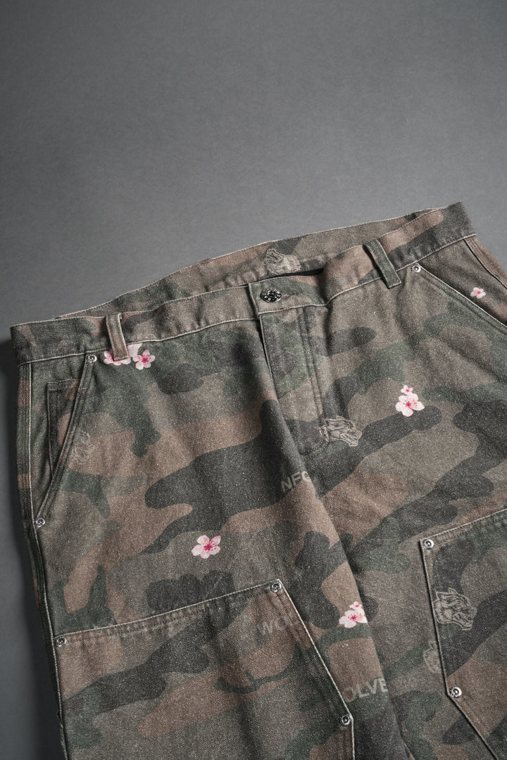 Wolves Chopper Hoffa V2 Pants in Vintage Blossom Woodland Camo