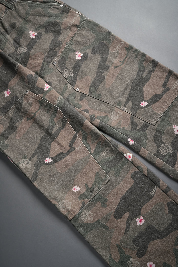 Wolves Chopper Hoffa V2 Pants in Vintage Blossom Woodland Camo