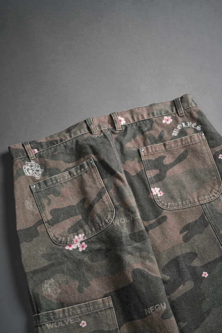 Wolves Chopper Hoffa V2 Pants in Vintage Blossom Woodland Camo