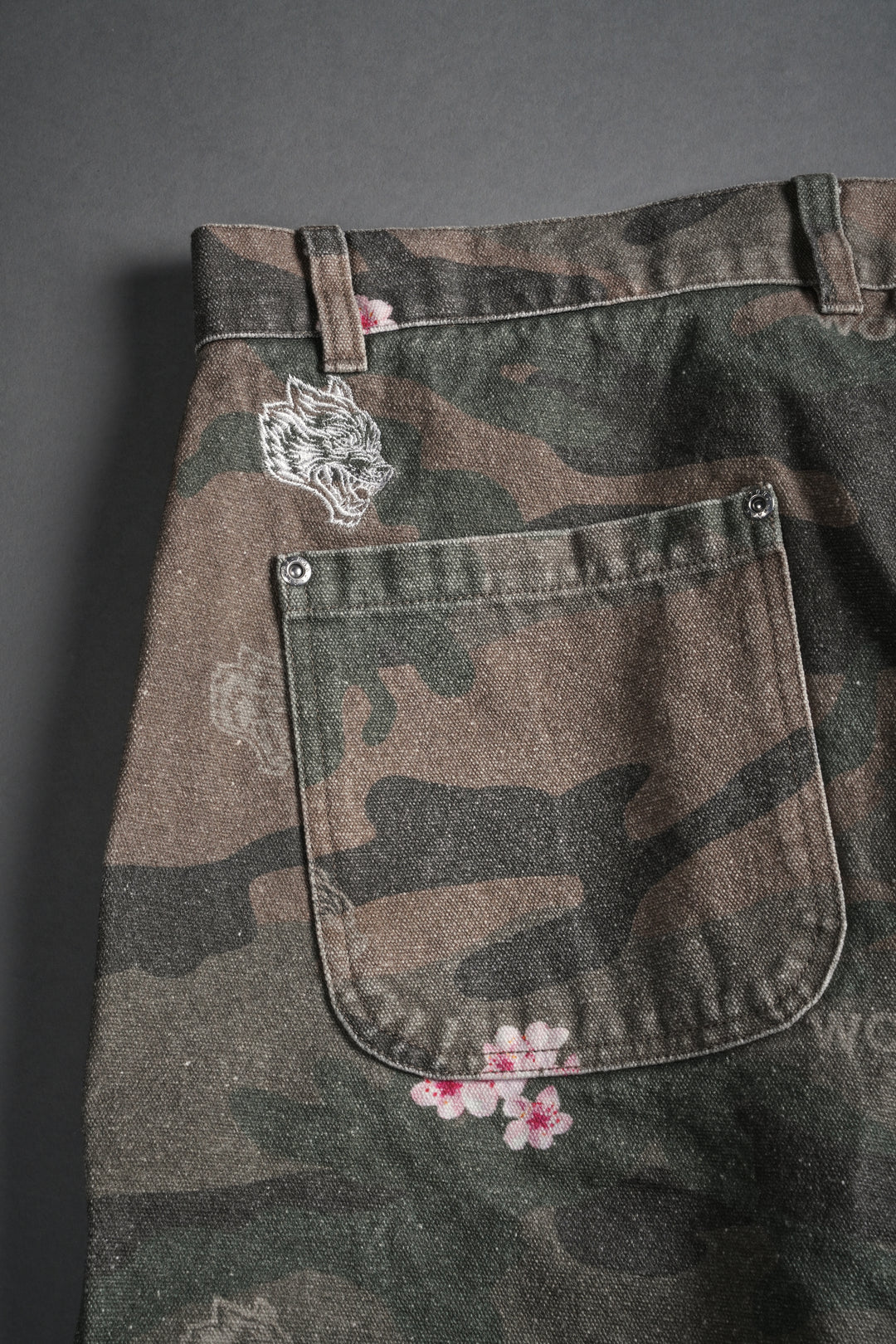 Wolves Chopper Hoffa V2 Pants in Vintage Blossom Woodland Camo