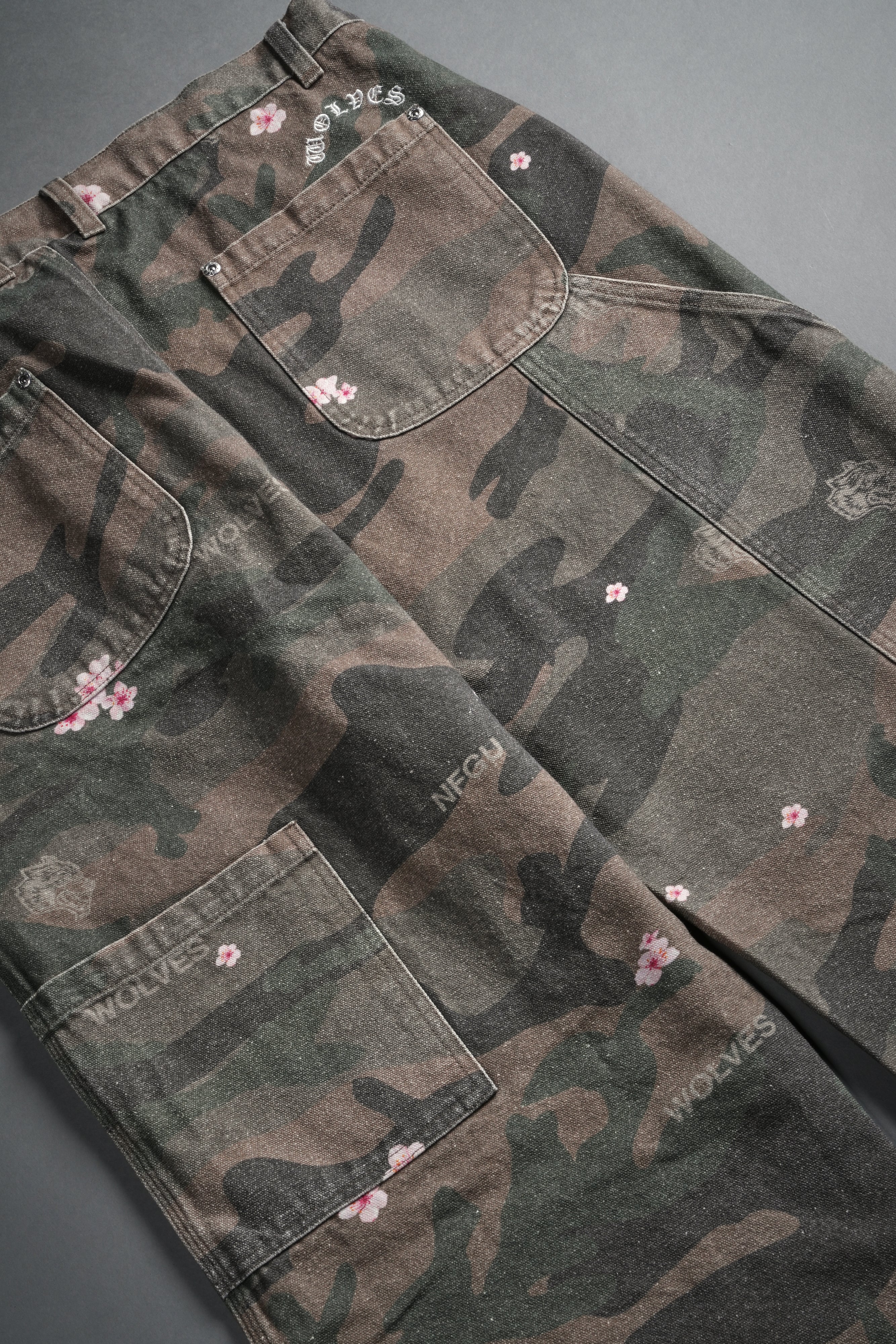Wolves Chopper Hoffa V2 Pants in Vintage Blossom Woodland Camo