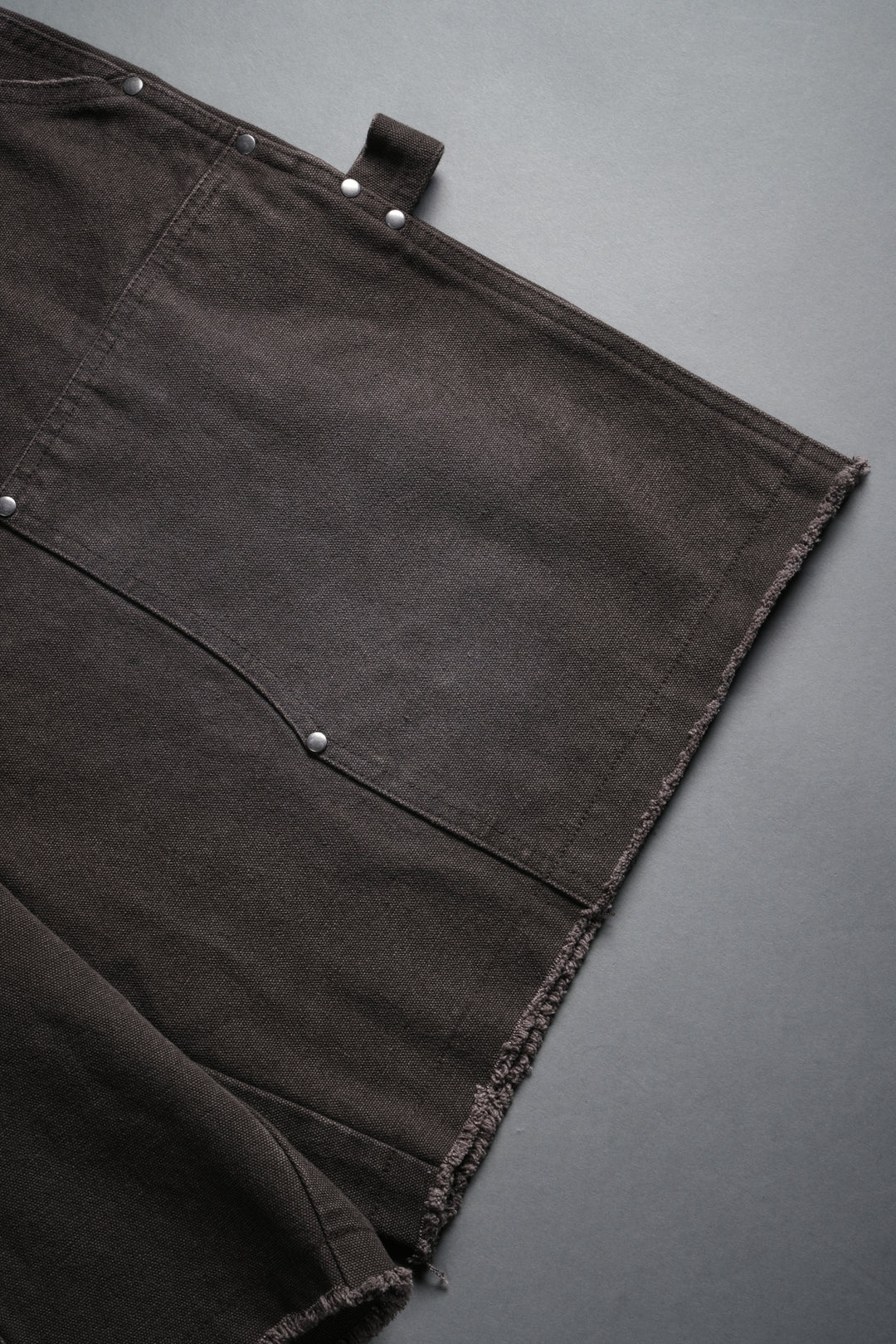 Core Chopper Raw Hem Hoffa Shorts in Darc Brown