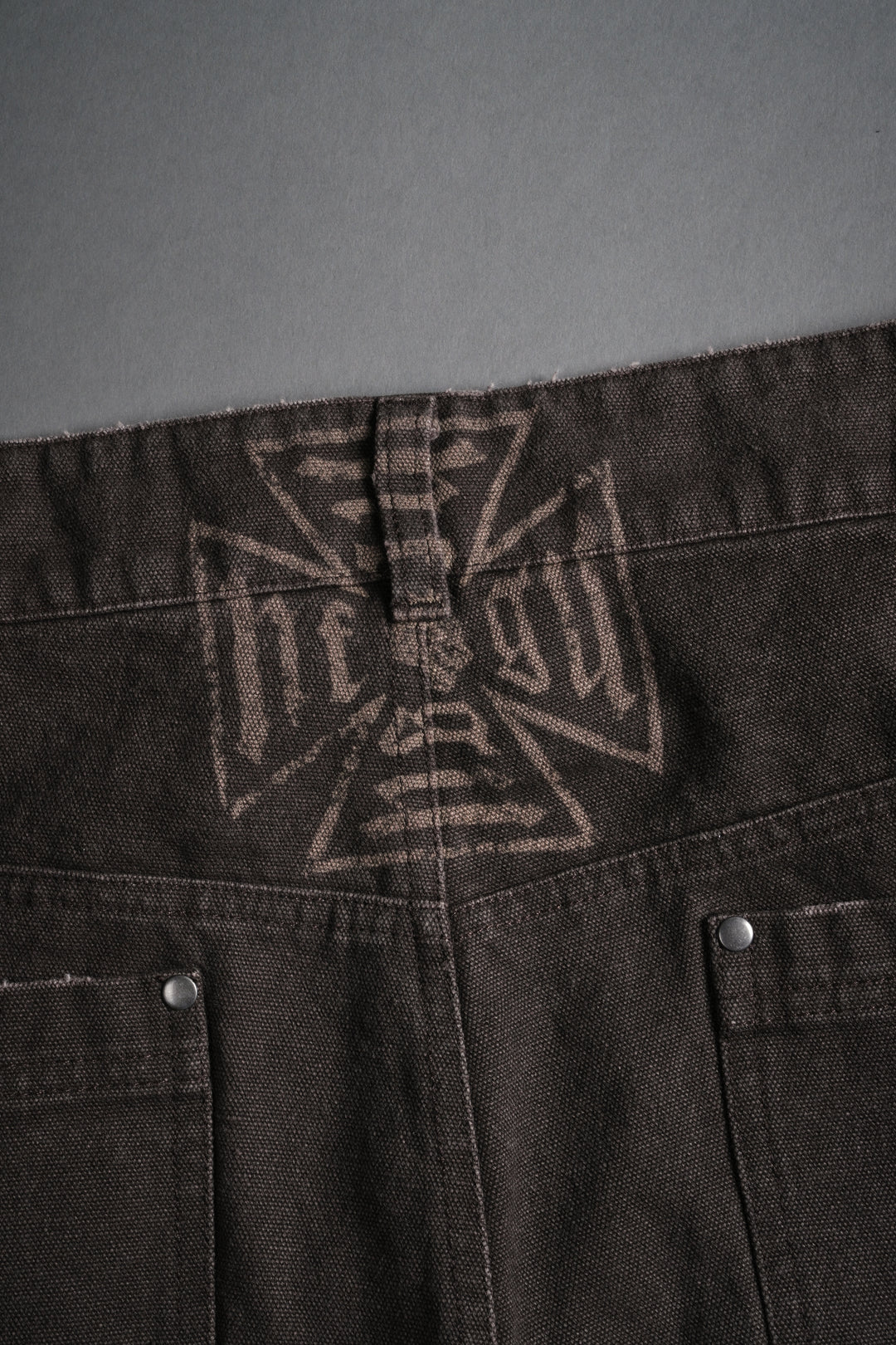 Core Chopper Raw Hem Hoffa Shorts in Darc Brown
