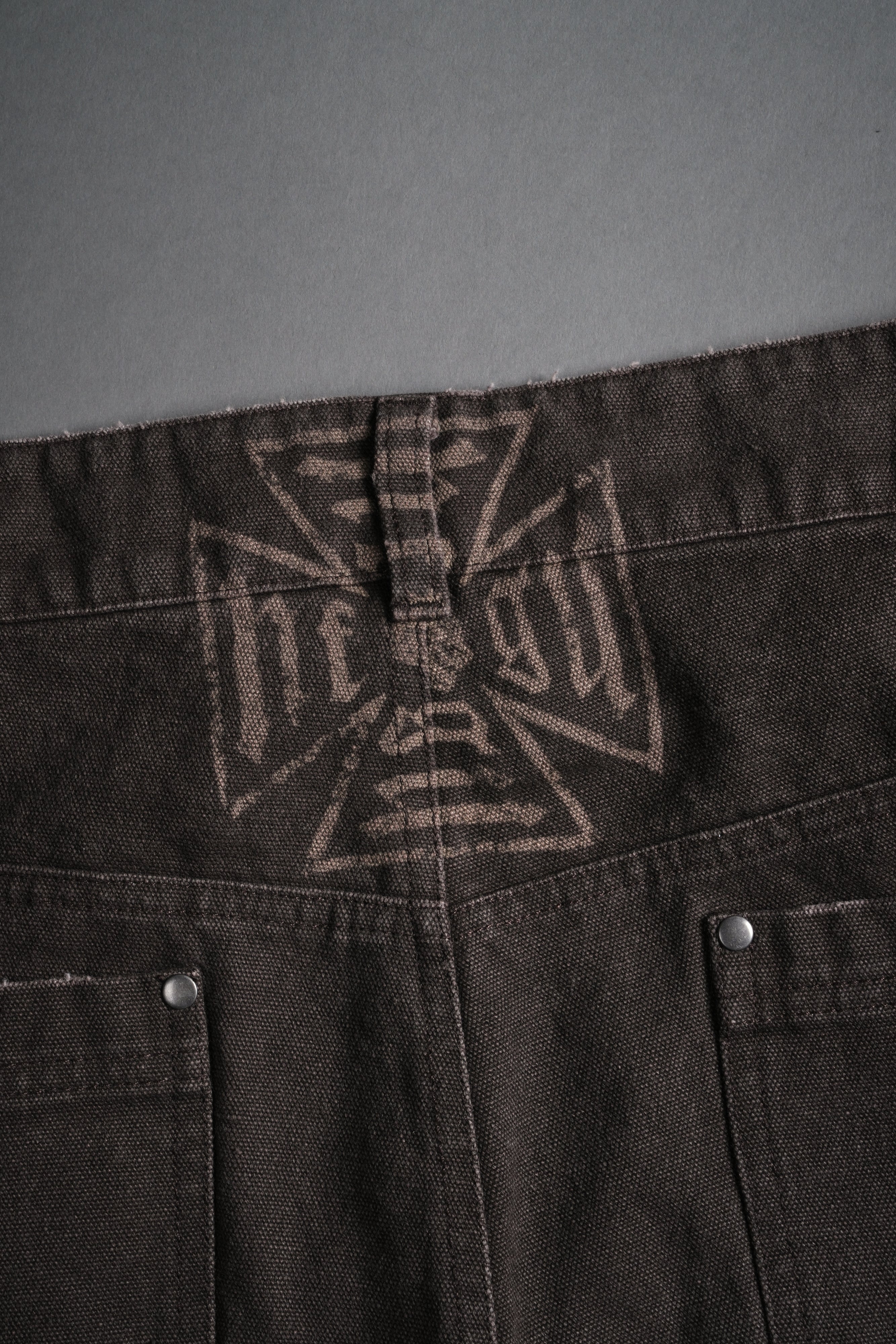 Core Chopper Raw Hem Hoffa Shorts in Darc Brown