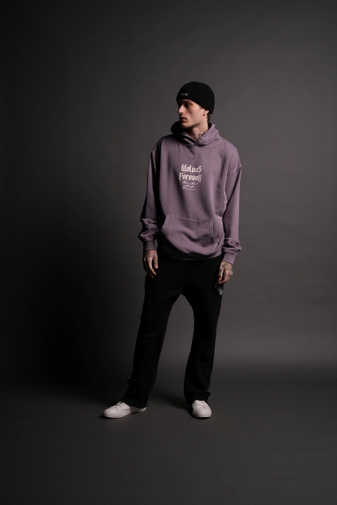 Live Or Die "Cornell" Hoodie in Plum