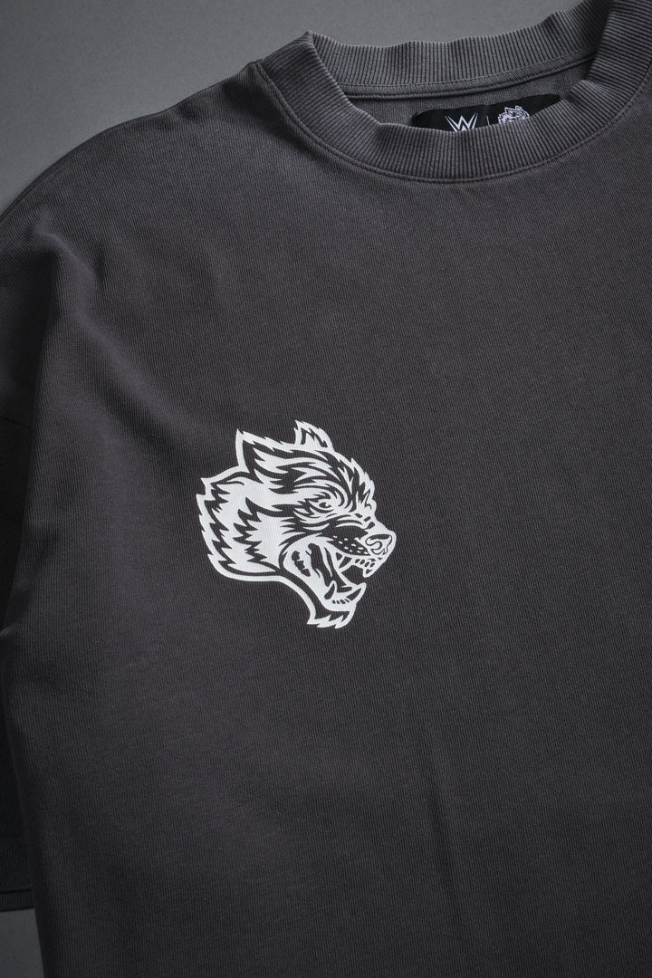 Feed the Beast Premium Oversized Tee in Wolf Gray