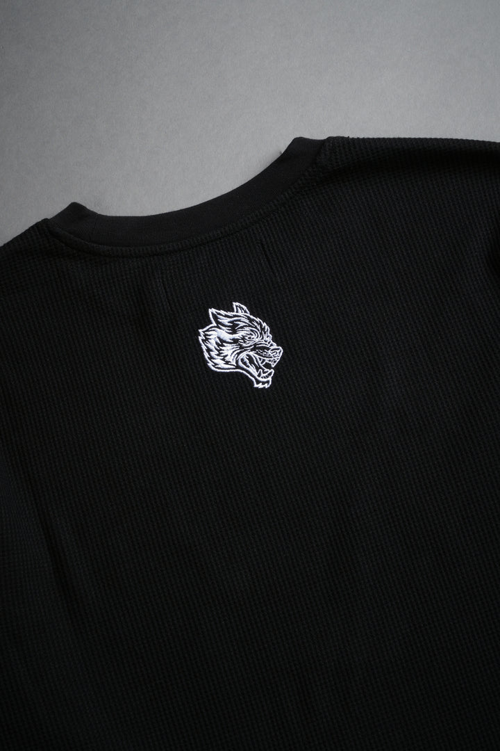 Midnight Wolves Lightweight Thermal in Black