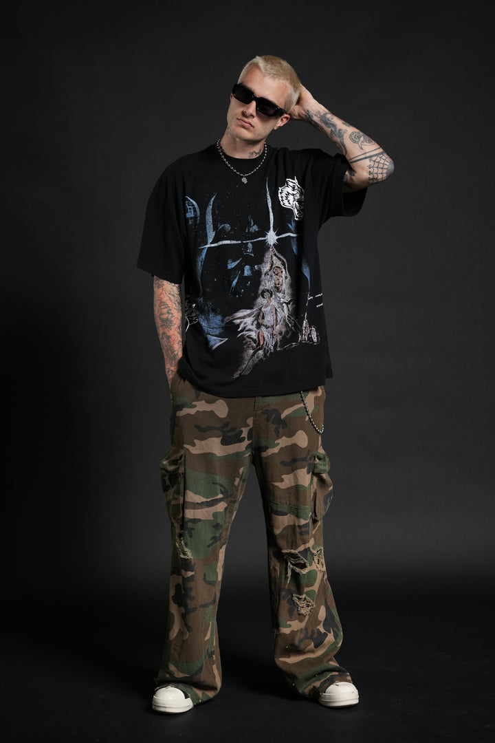 A New Hope "Side-By-Side" Series Premium Tee in Black