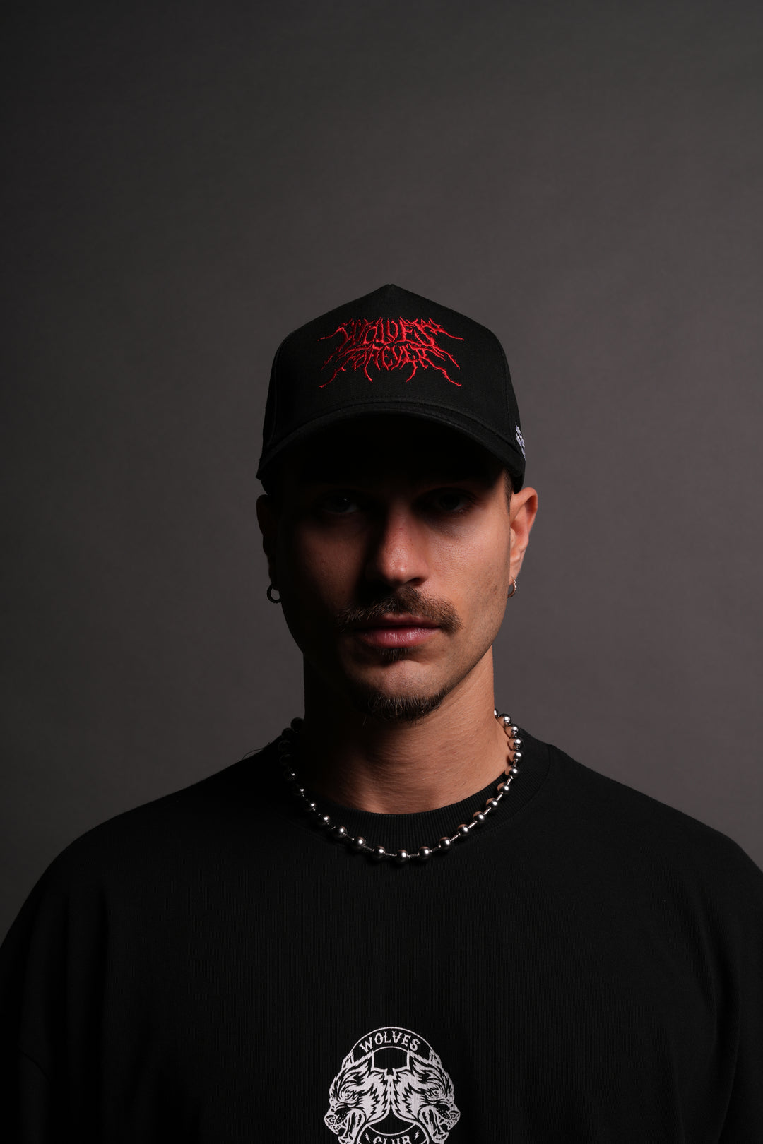 Forged 5 Panel Hat in Black