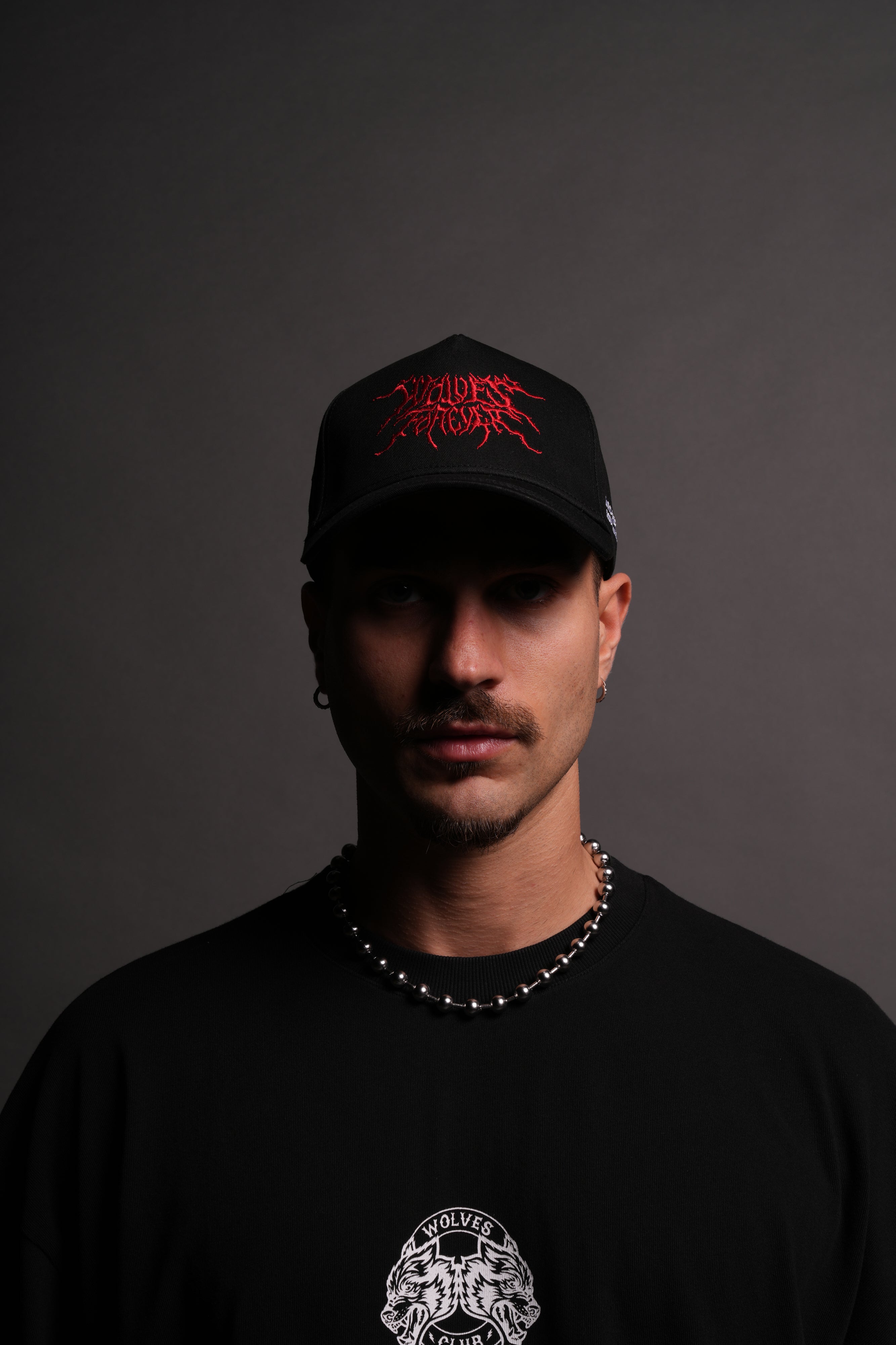 Forged 5 Panel Hat in Black