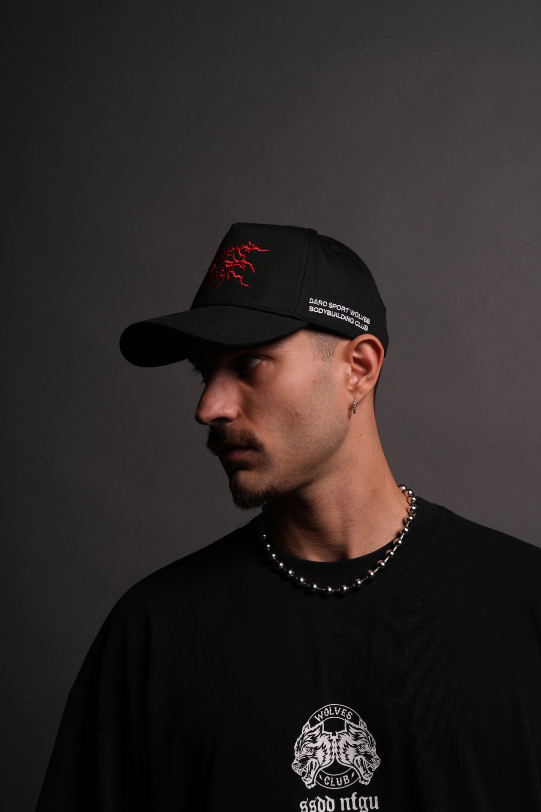 Forged 5 Panel Hat in Black