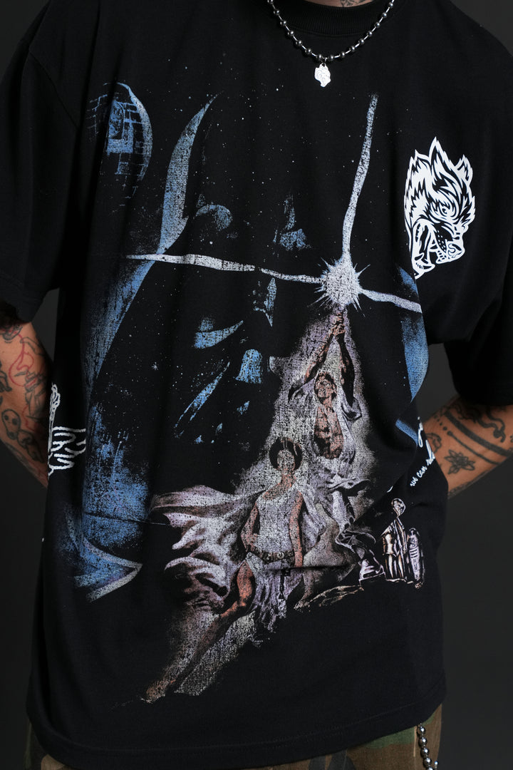 A New Hope "Side-By-Side" Series Premium Tee in Black