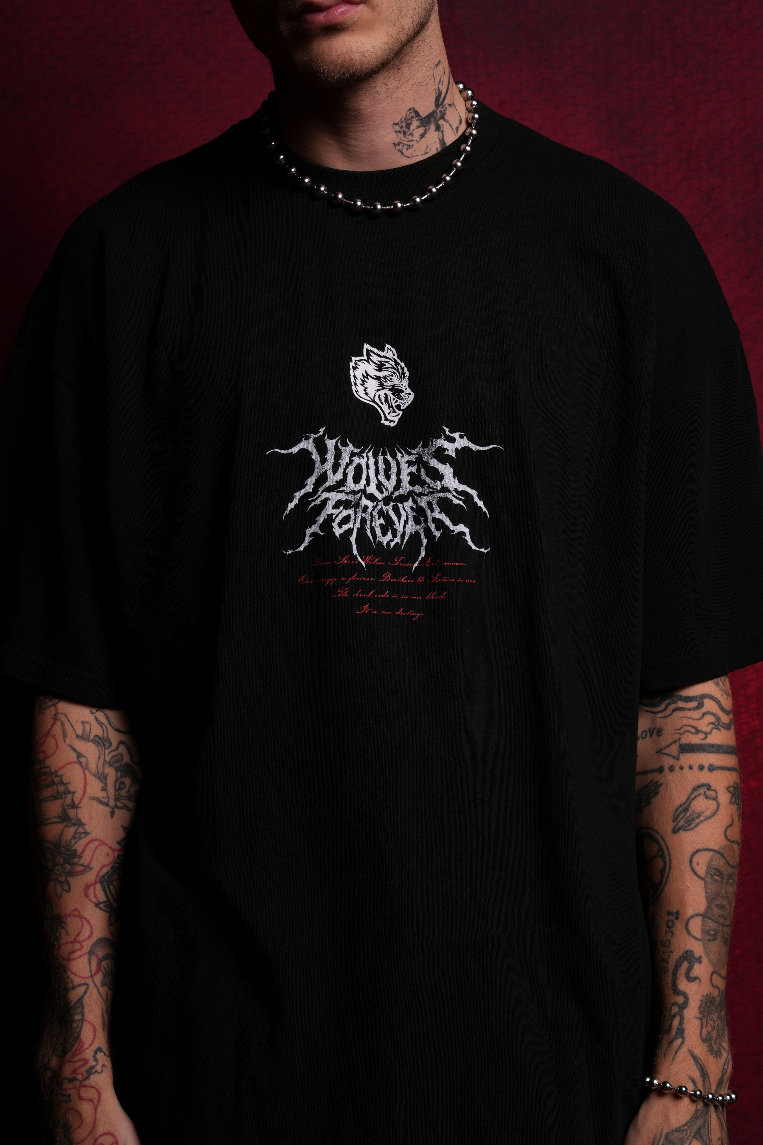 Shadows Of The Empire "Premium" Oversized Tee in Black