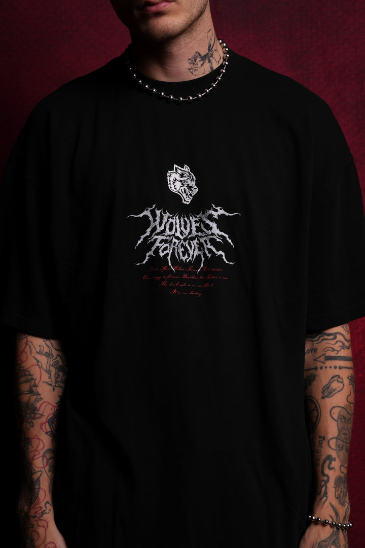 Shadows Of The Empire "Premium" Oversized Tee in Black