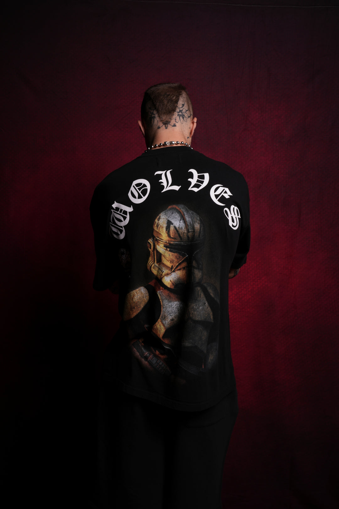 Dark Legion "Premium" Oversized Tee in Black