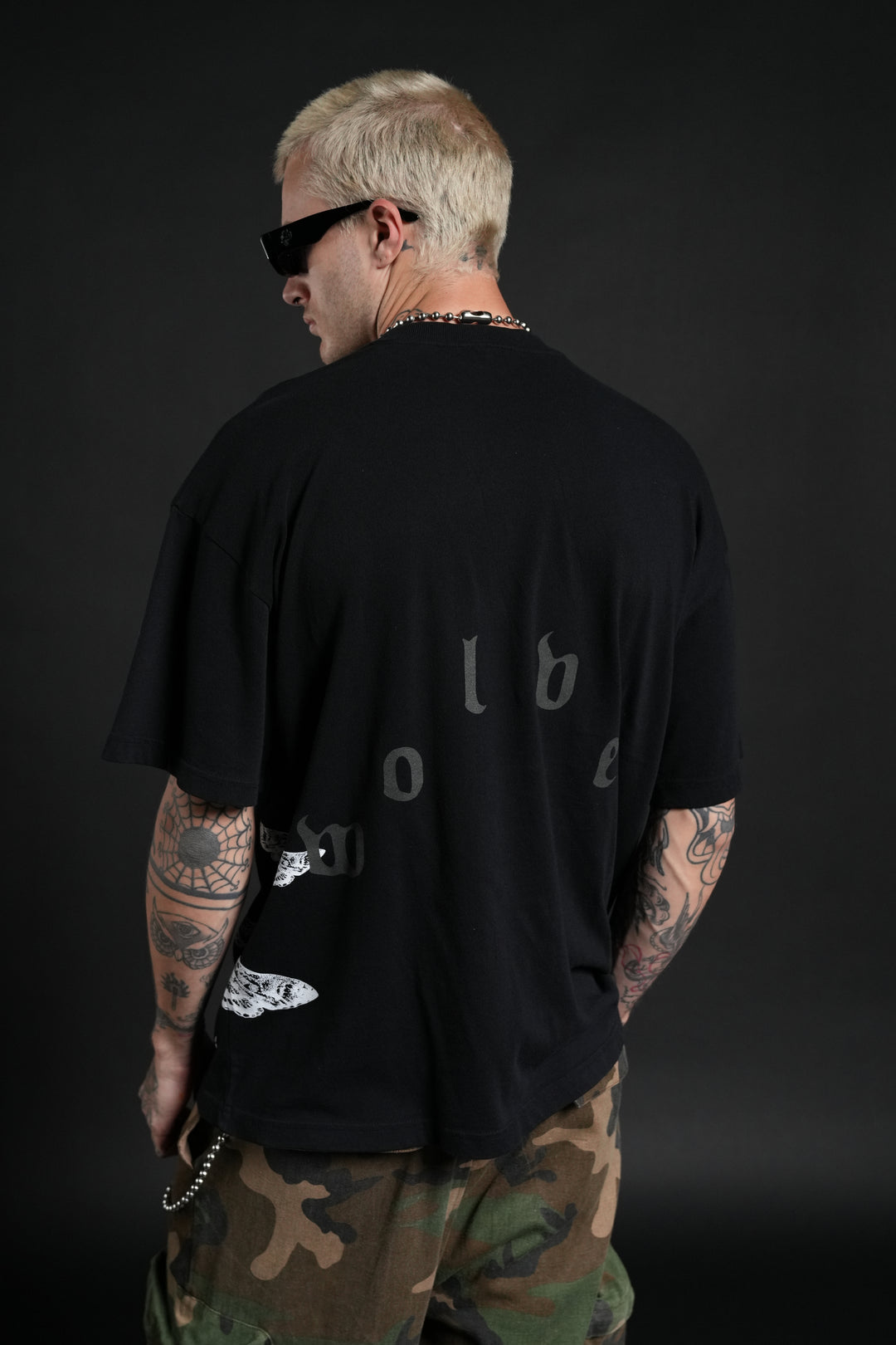 The Phantom Menace "Side-By-Side" Series Premium Tee in Black