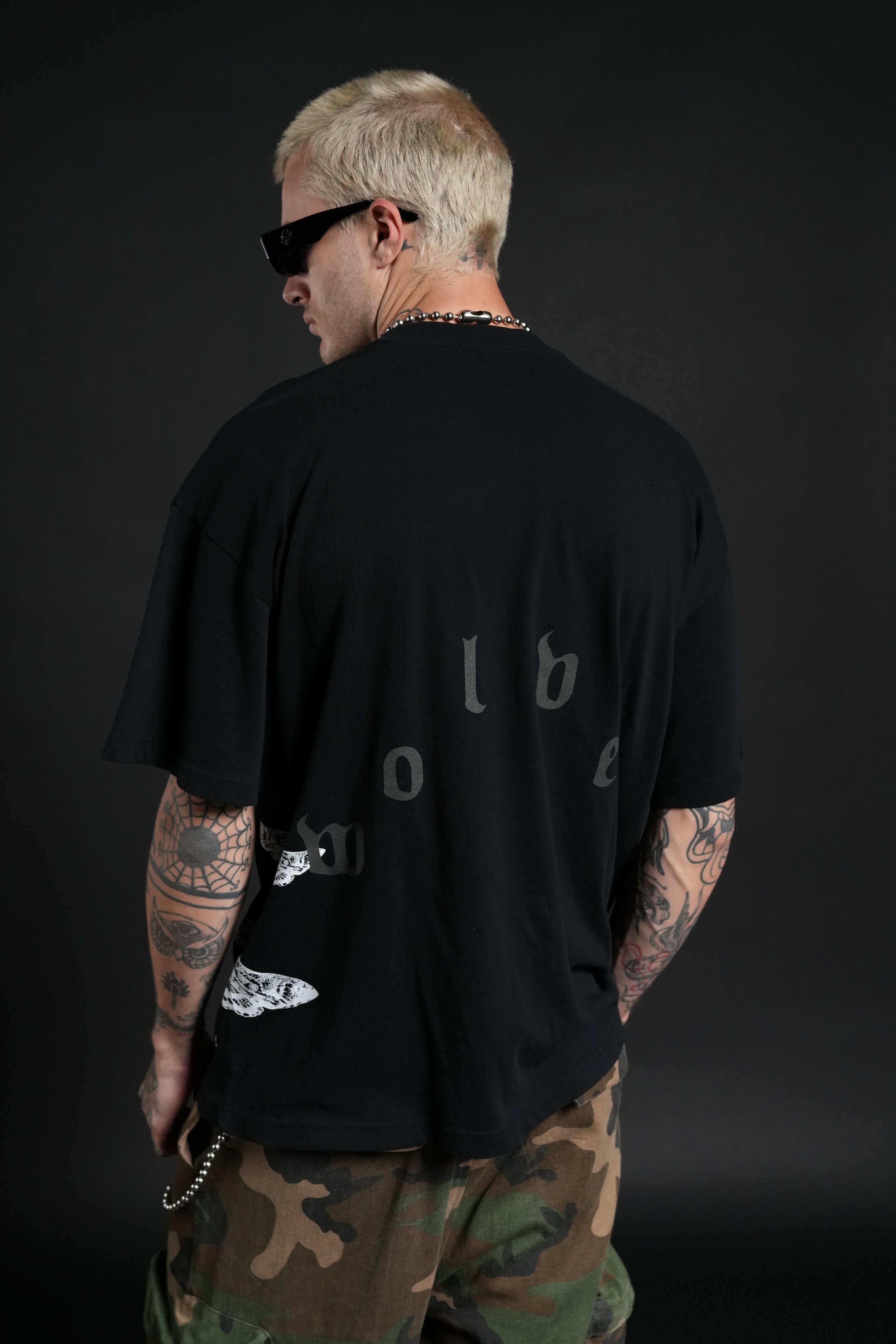 The Phantom Menace "Side-By-Side" Series Premium Tee in Black