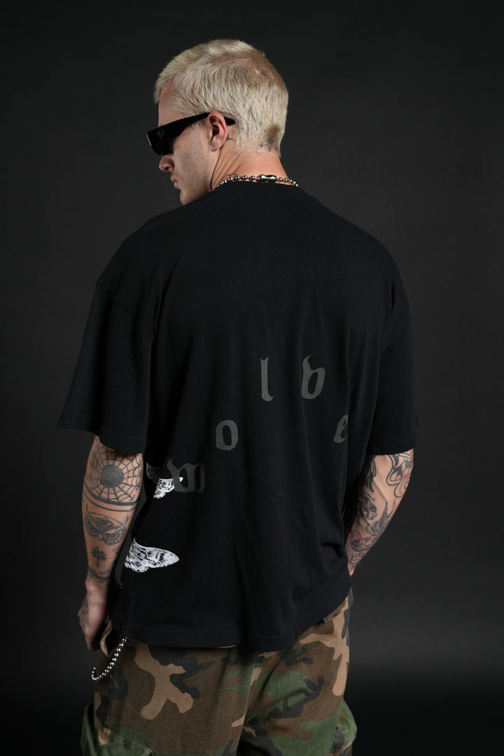 The Phantom Menace "Side-By-Side" Series Premium Tee in Black