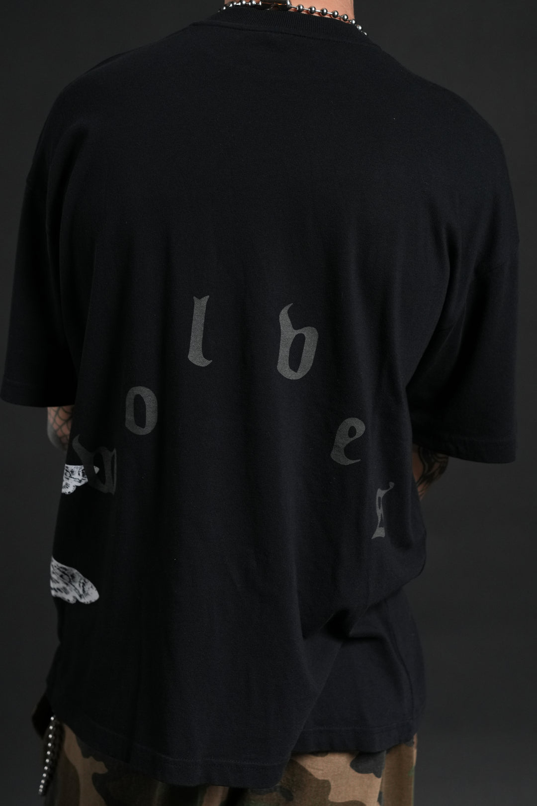 The Phantom Menace "Side-By-Side" Series Premium Tee in Black