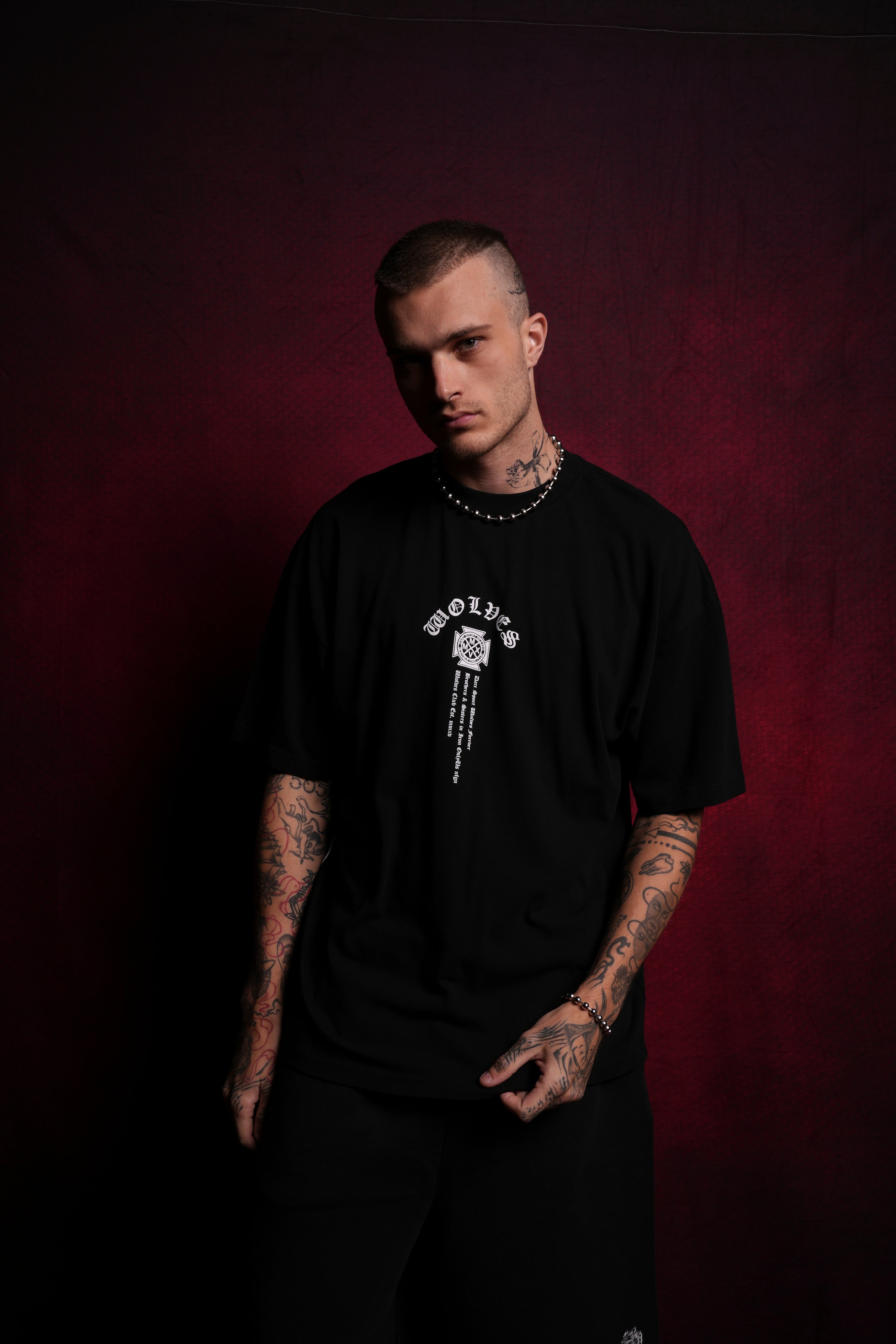 Palpatine "Side By Side" Series Premium Tee in Black