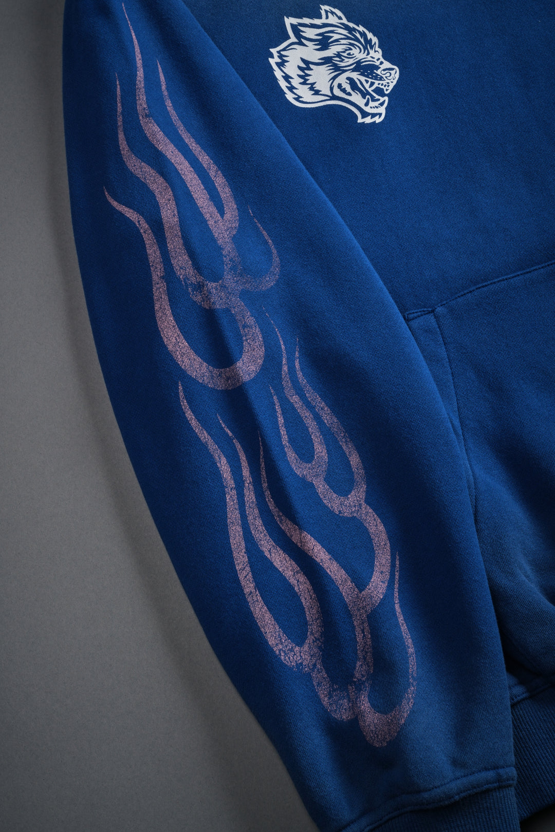 Powerhouse of the Cherub Unisex "Pierce" Hoodie in Darc Cobalt Drift Wash