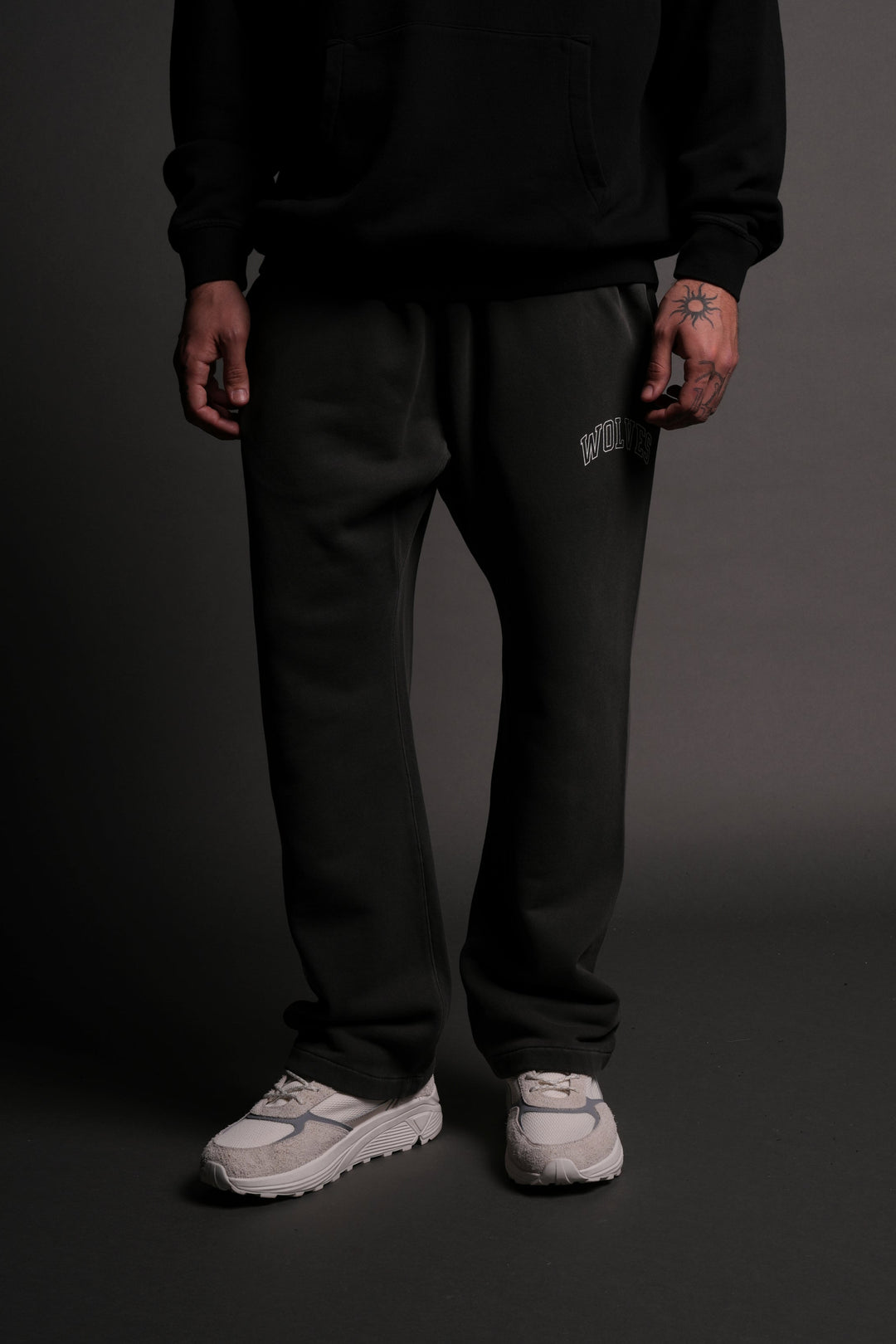 Big Wolf Loyalty Bigelow Sweat Pants in Wolf Gray