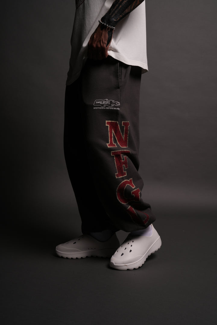 SSDD NFGU GYM Lounger Sweat Pants in Wolf Gray