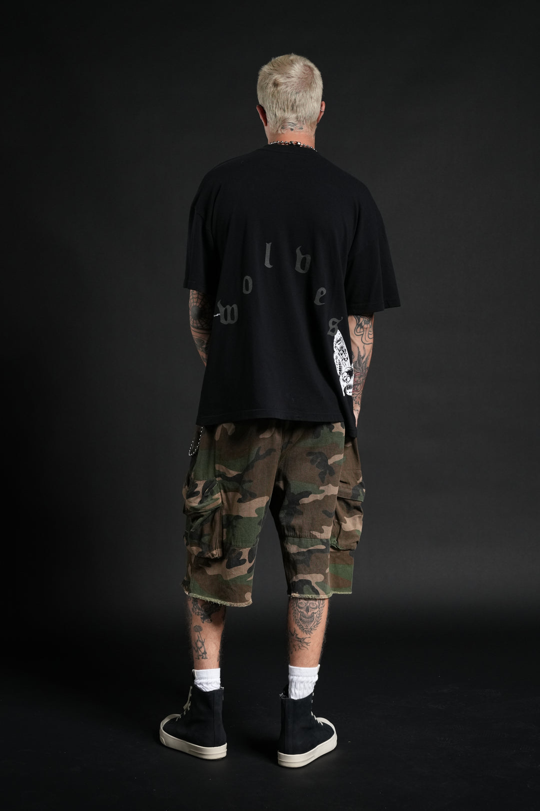 Attack Of The Clones "Side-By-Side" Series Premium Tee in Black