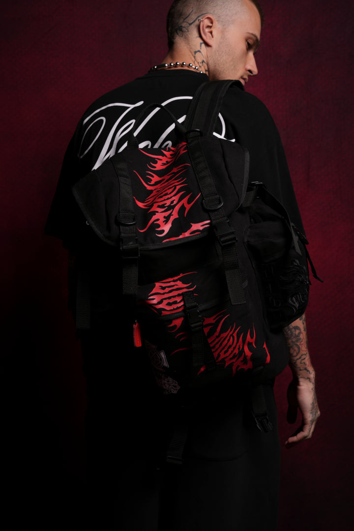The Power Traveler Backpack in Black