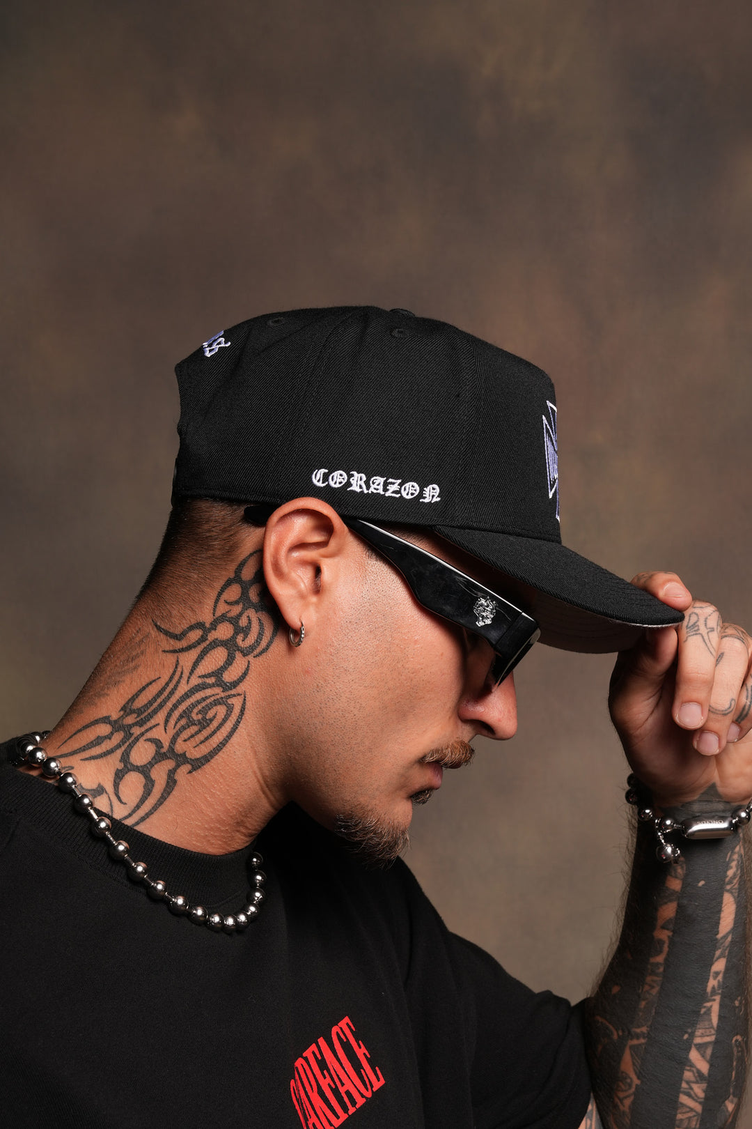 Darc Corazon Snapback In Black