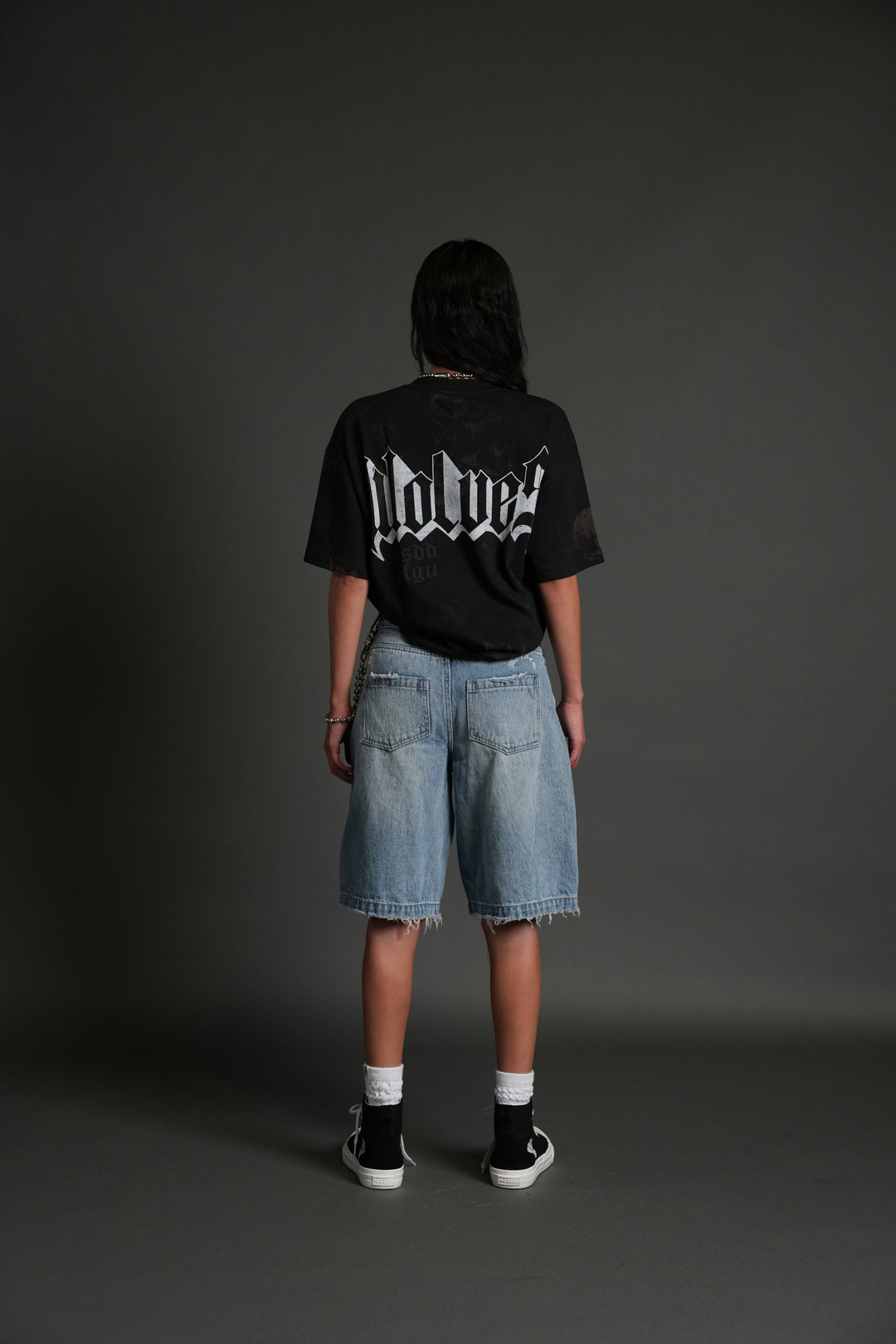 DarcLetter "Pump Cover" Tee in Memento Noctis