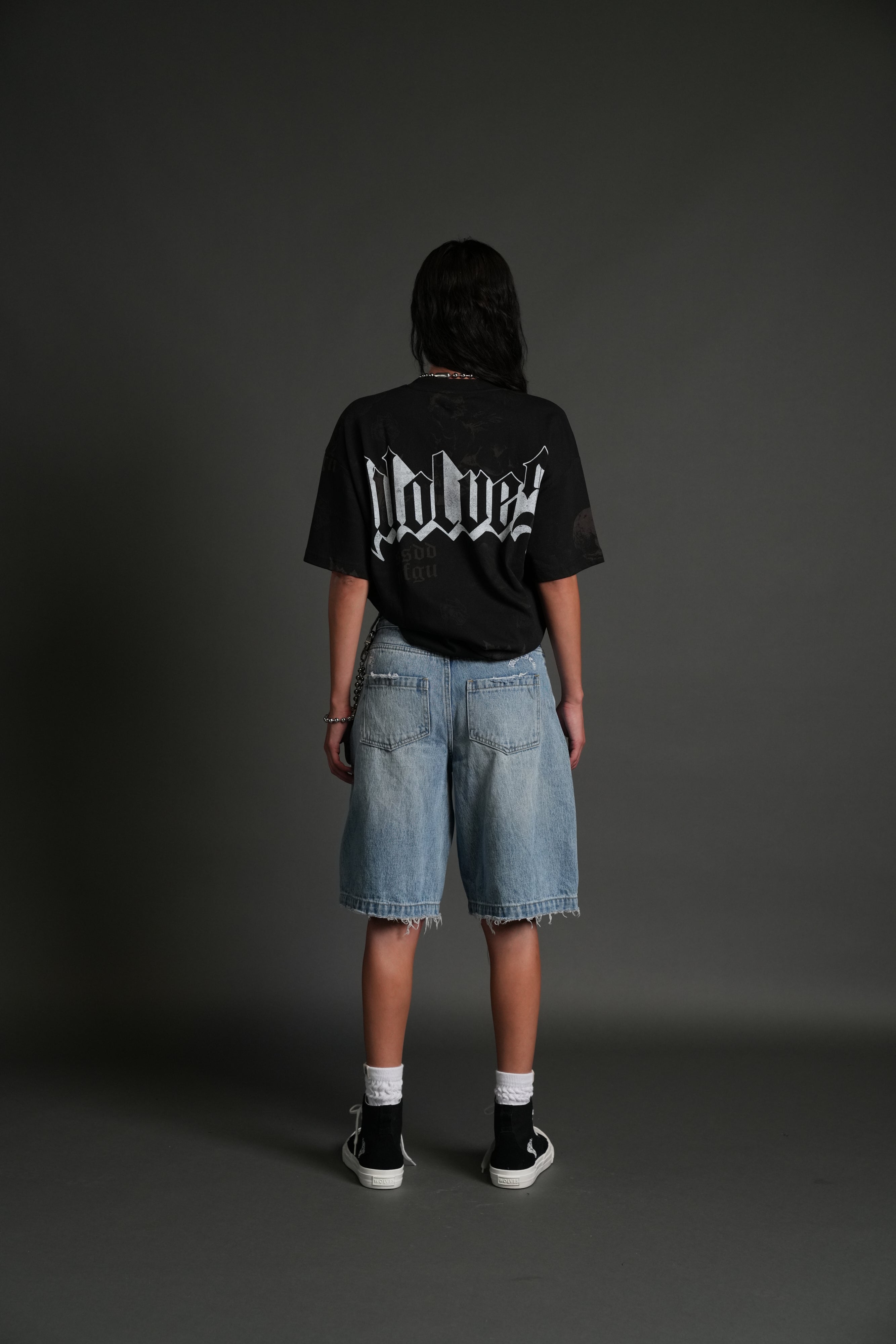 DarcLetter "Pump Cover" Tee in Memento Noctis