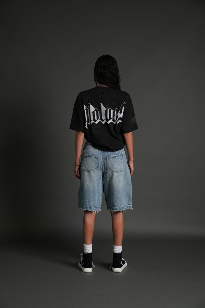 DarcLetter "Pump Cover" Tee in Memento Noctis