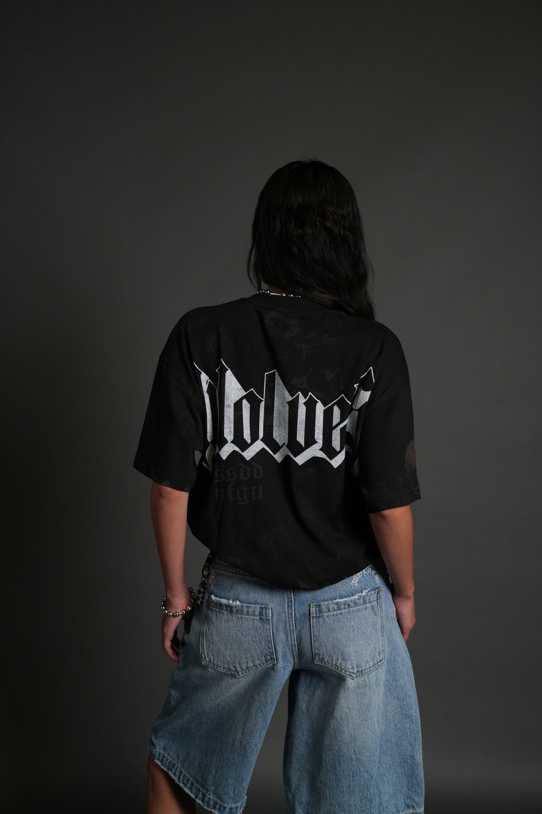 DarcLetter "Pump Cover" Tee in Memento Noctis