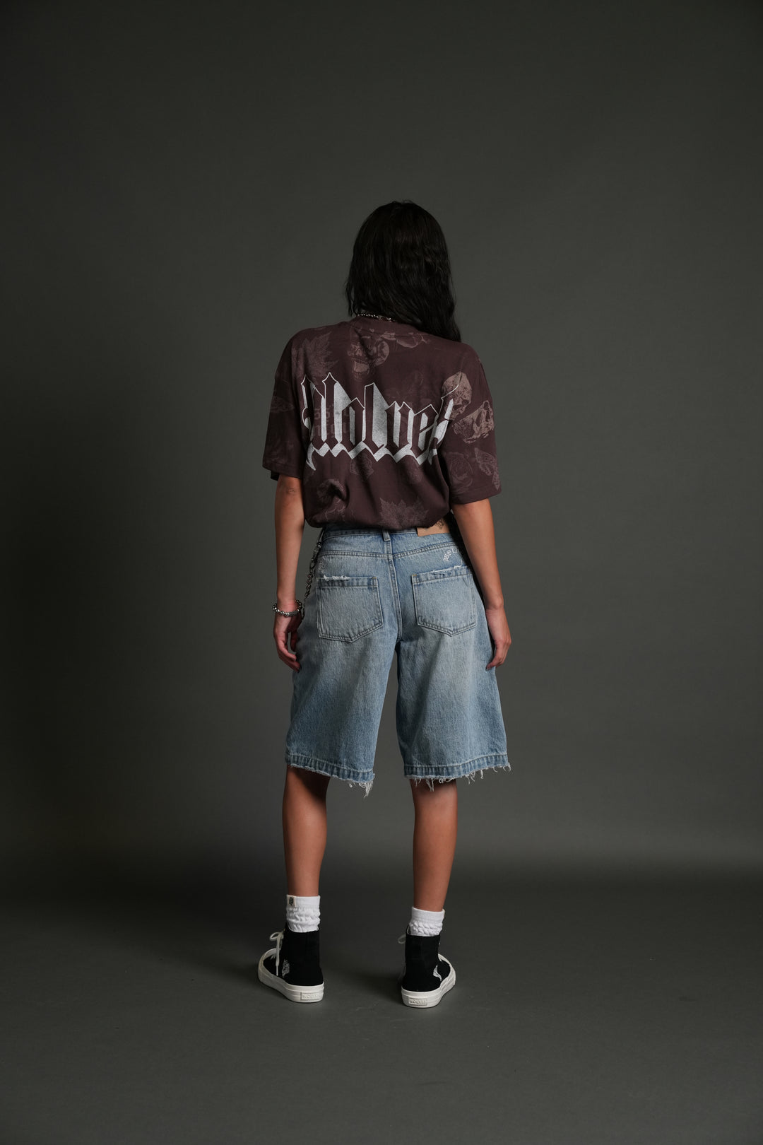 DarcLetter "Pump Cover" Tee in Vanitas Flora