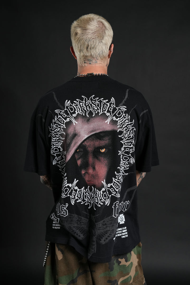 Dark Side Frvr Premium Oversized Tee in Black